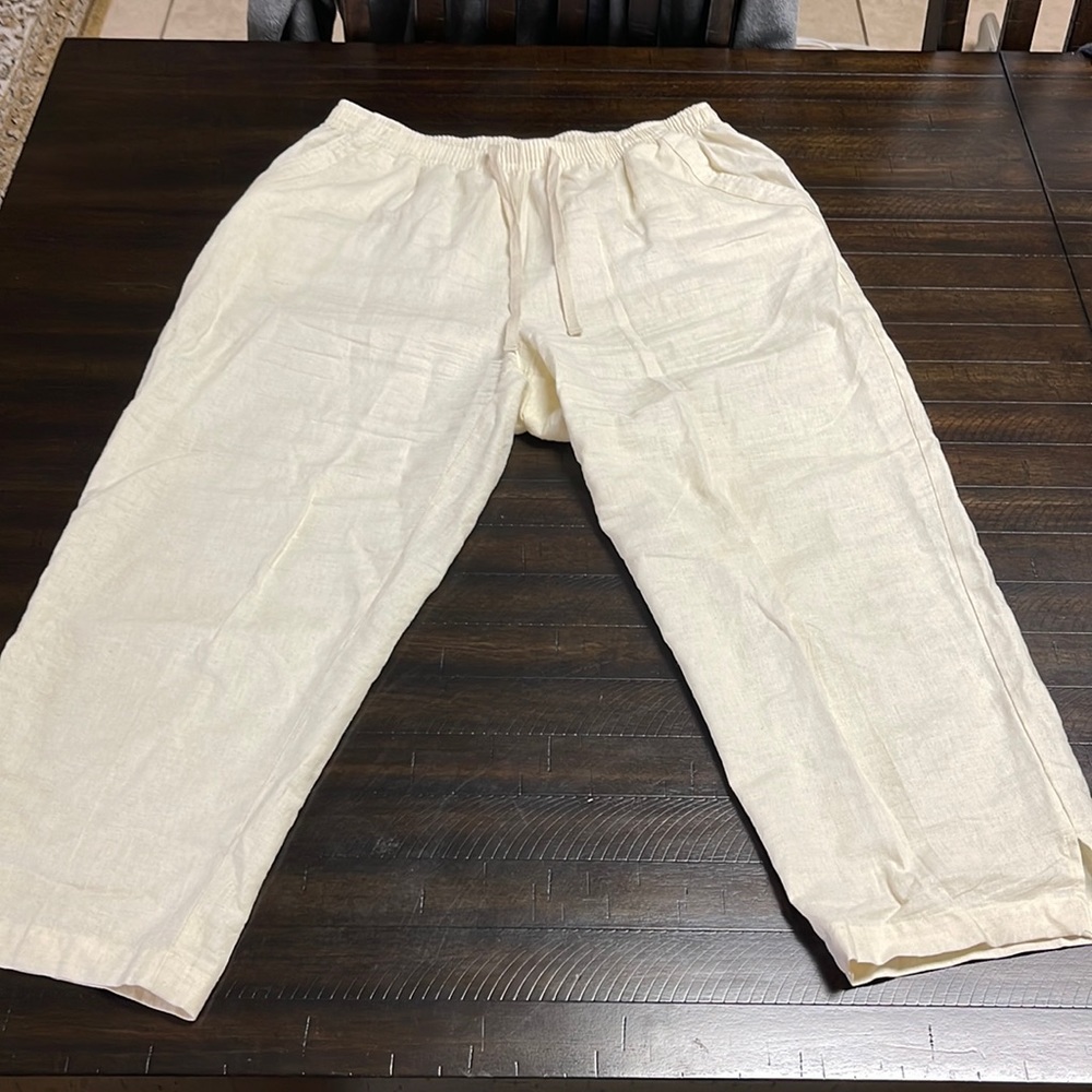 Cathy Daniel’s Linen blend pants